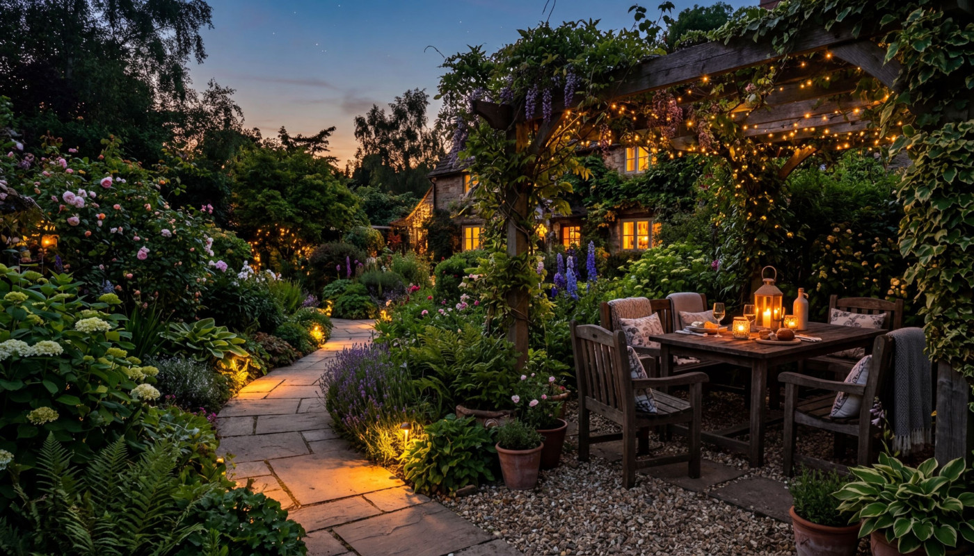 Comment optimiser l'éclairage de jardin pour les soirées d'été?